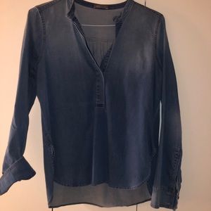 Vince denim chambray shirt
